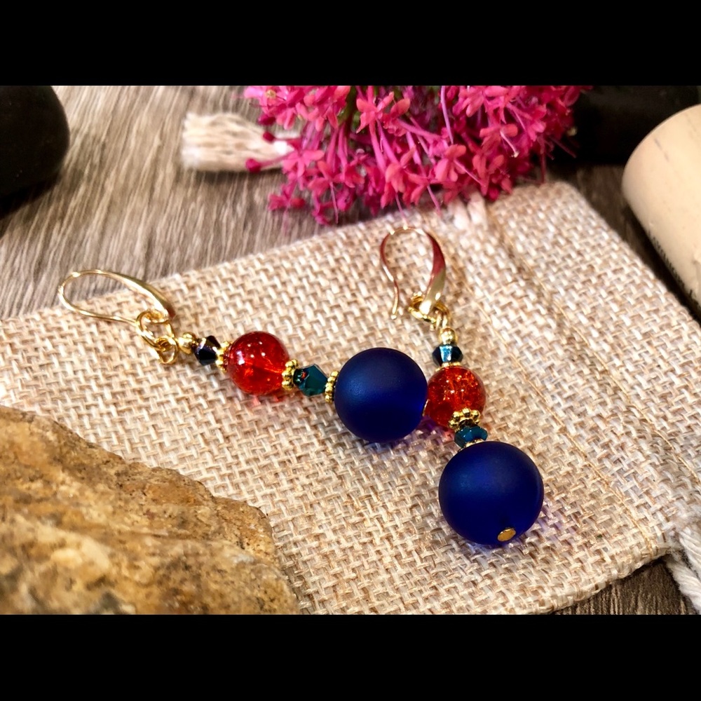 Beaded earrings